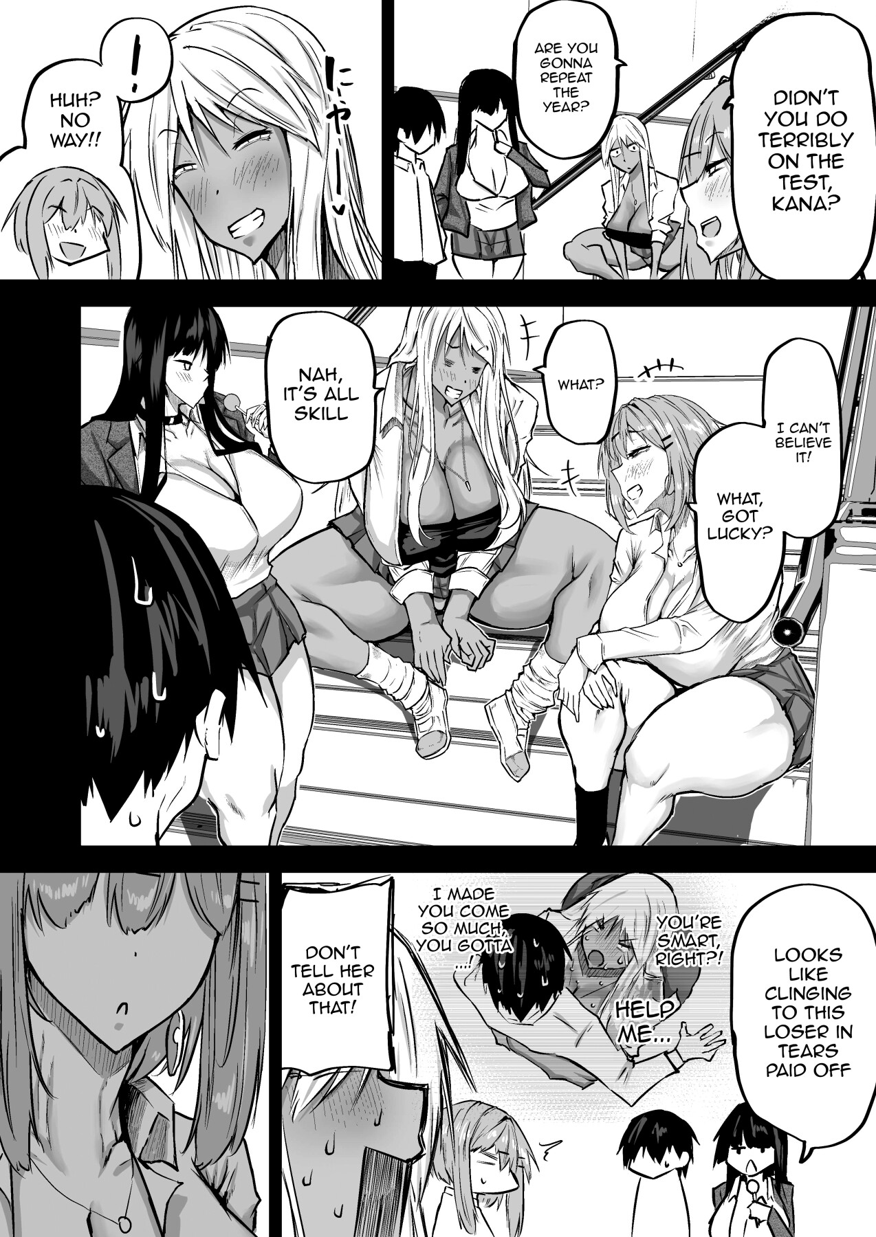 Hentai Manga Comic-The Huge Tittied Gals That Suck Everything Out Of Me-Read-238